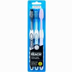 Listerine REACH tandborstar 3 st. Total Care Medium