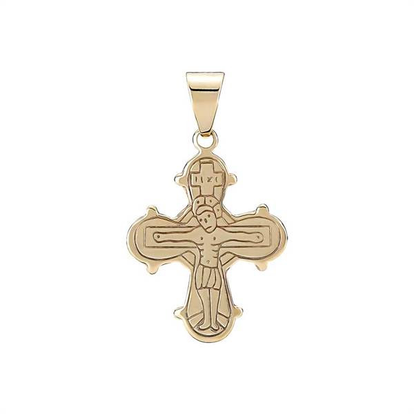 Vedhæng med Dagmarkors i 8 kt. Guld - 15 x 12 mm