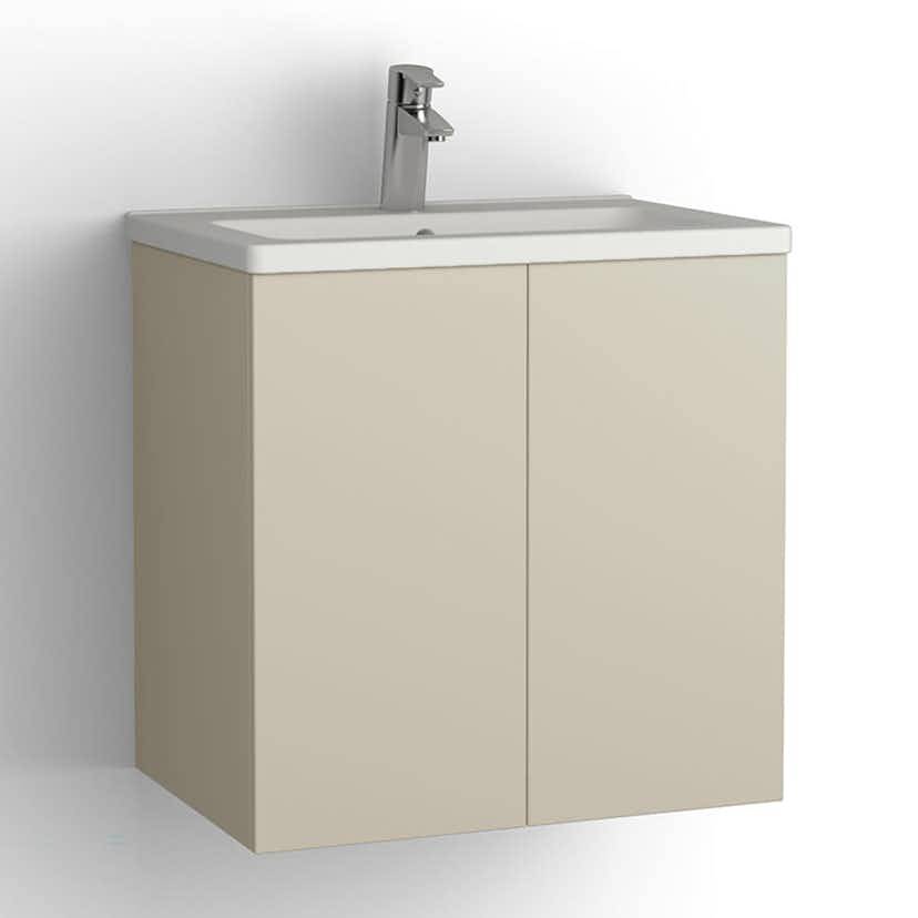 Tvättställsskåp Vedum Free 600 Compact med 2 Luckor
