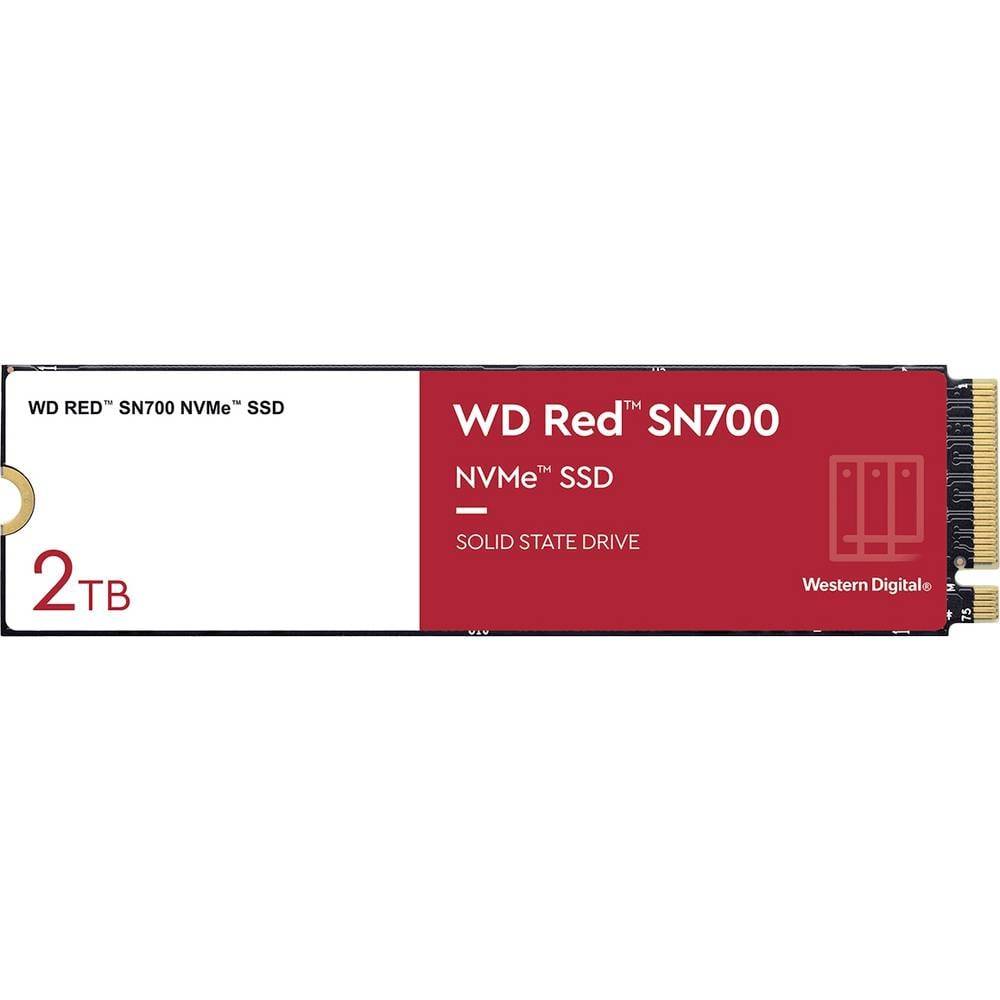 Western Digital Red™ SN700 2 TB Intern NVMe/PCIe M.2 SSD PCIe NVMe 3.0 x4 Retail WDS200T1R0C