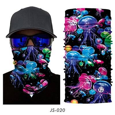 3d sömlösa galax balaclava magisk ansiktsmask varmare motorcykel ridning ski hals damask sköld durag män sol bandana cykel - 20