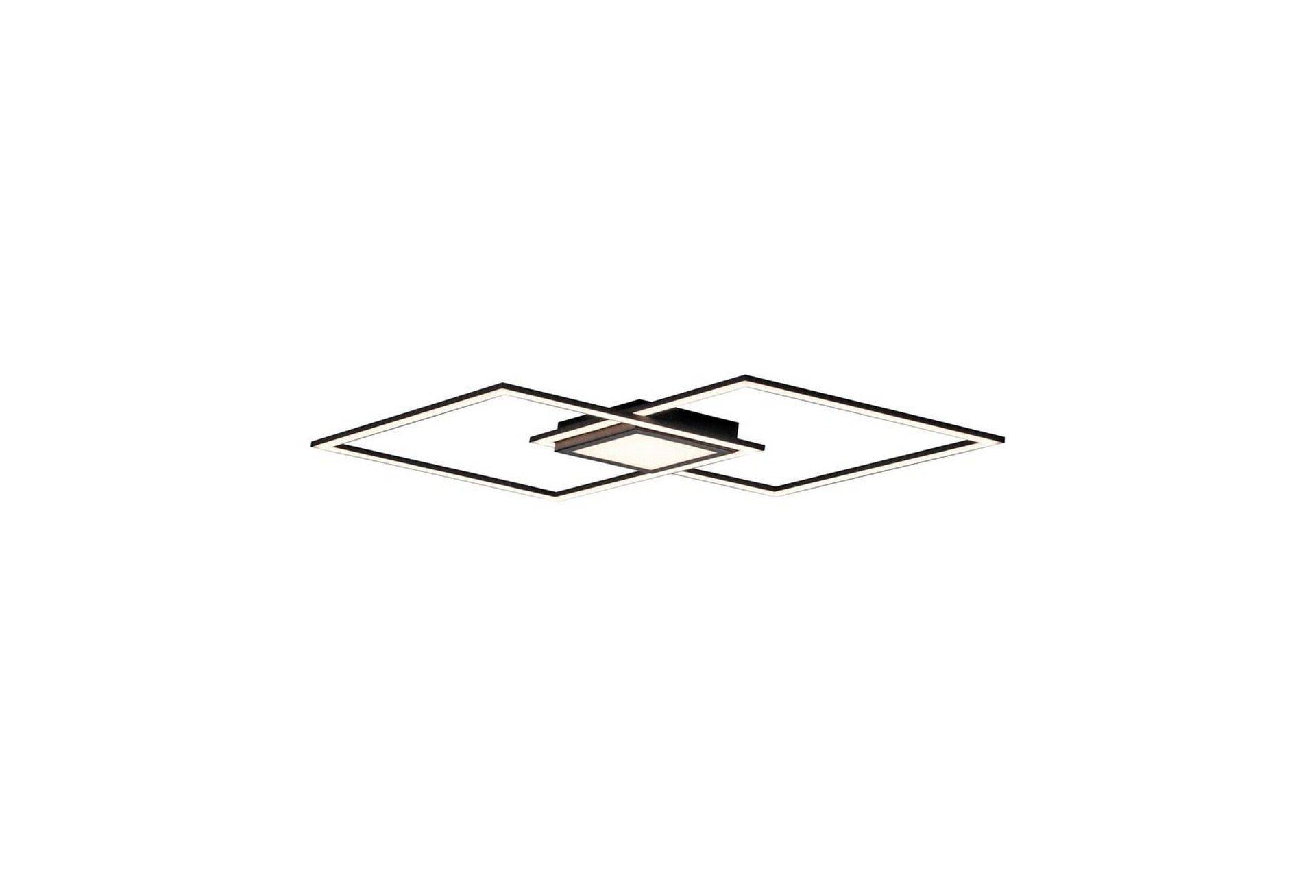 Taklampa Asmin - 37x5,2x106 cm & takbelysning Svart