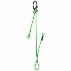 Edelrid Switch Double Adjust Självsäkringsslinga Storlek 120 cm / 45 cm Färg grön/vit