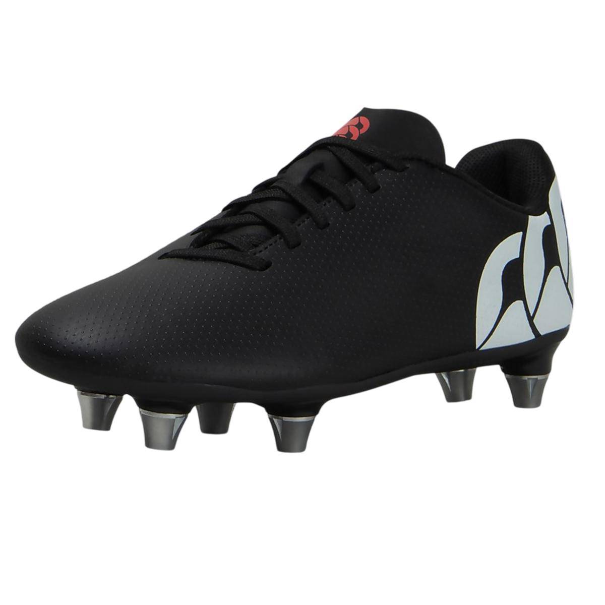 Canterbury Childrens/Kids Raze Rugby Boots 3 UK vit/svart