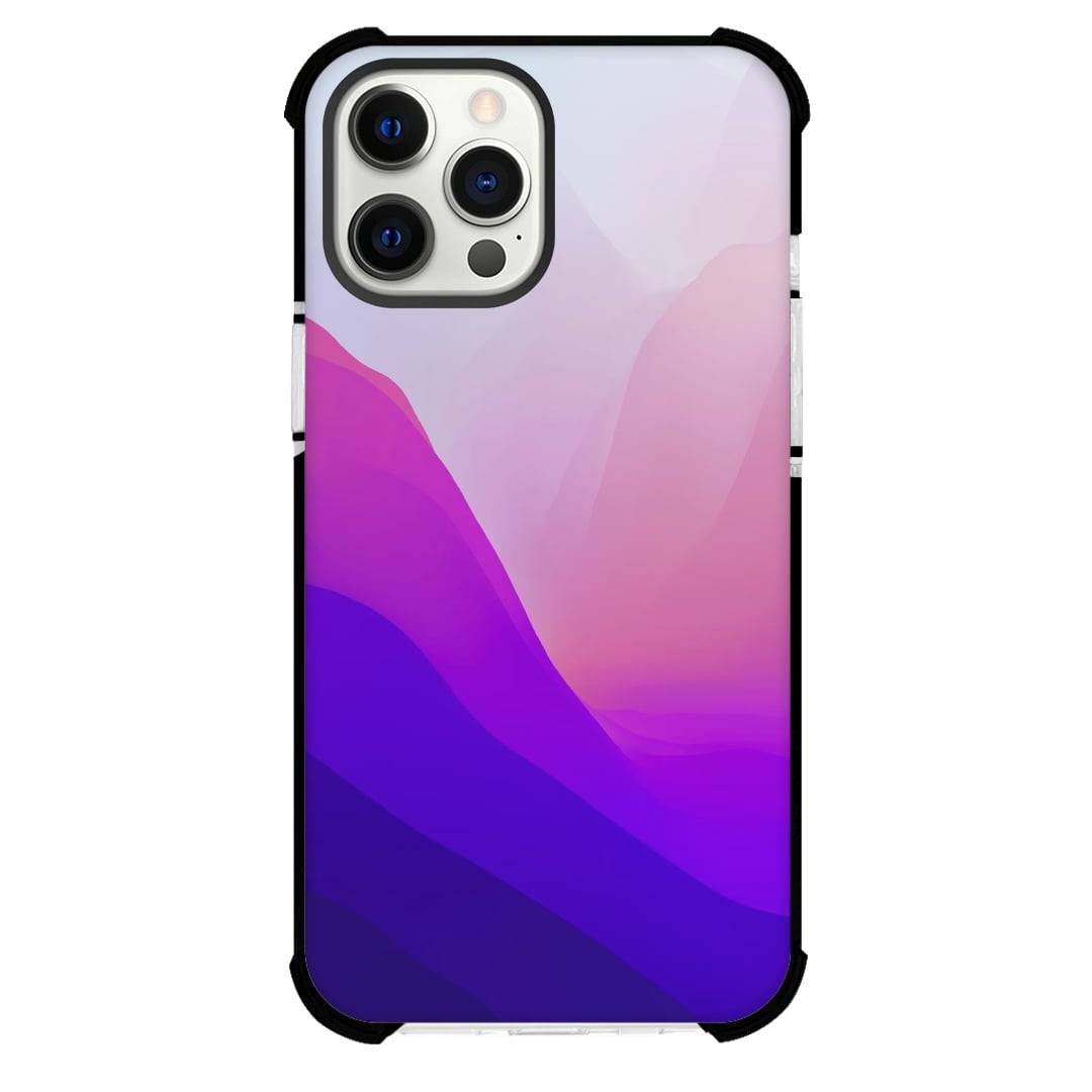 Apple Mac Phone Case For iPhone Samsung Galaxy Pixel OnePlus Vivo Xiaomi Asus Sony Motorola Nokia - MacOS 12 Purple Wallpaper Art.