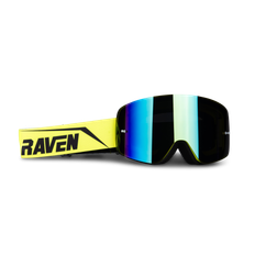 Raven Edge Crossglasögon Neongul Svart