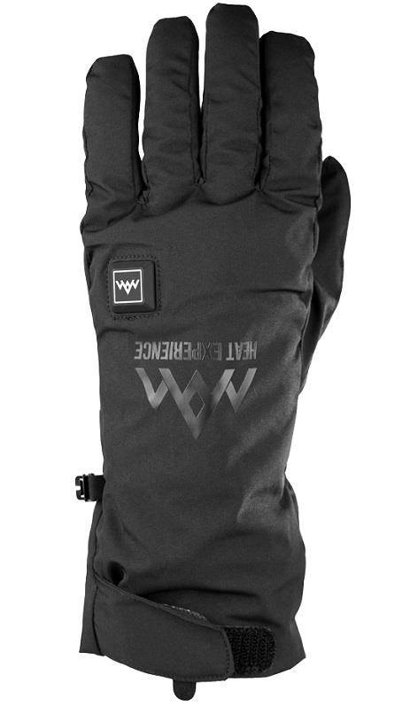 Heat Experience Heated Everyday Gloves Black, XS