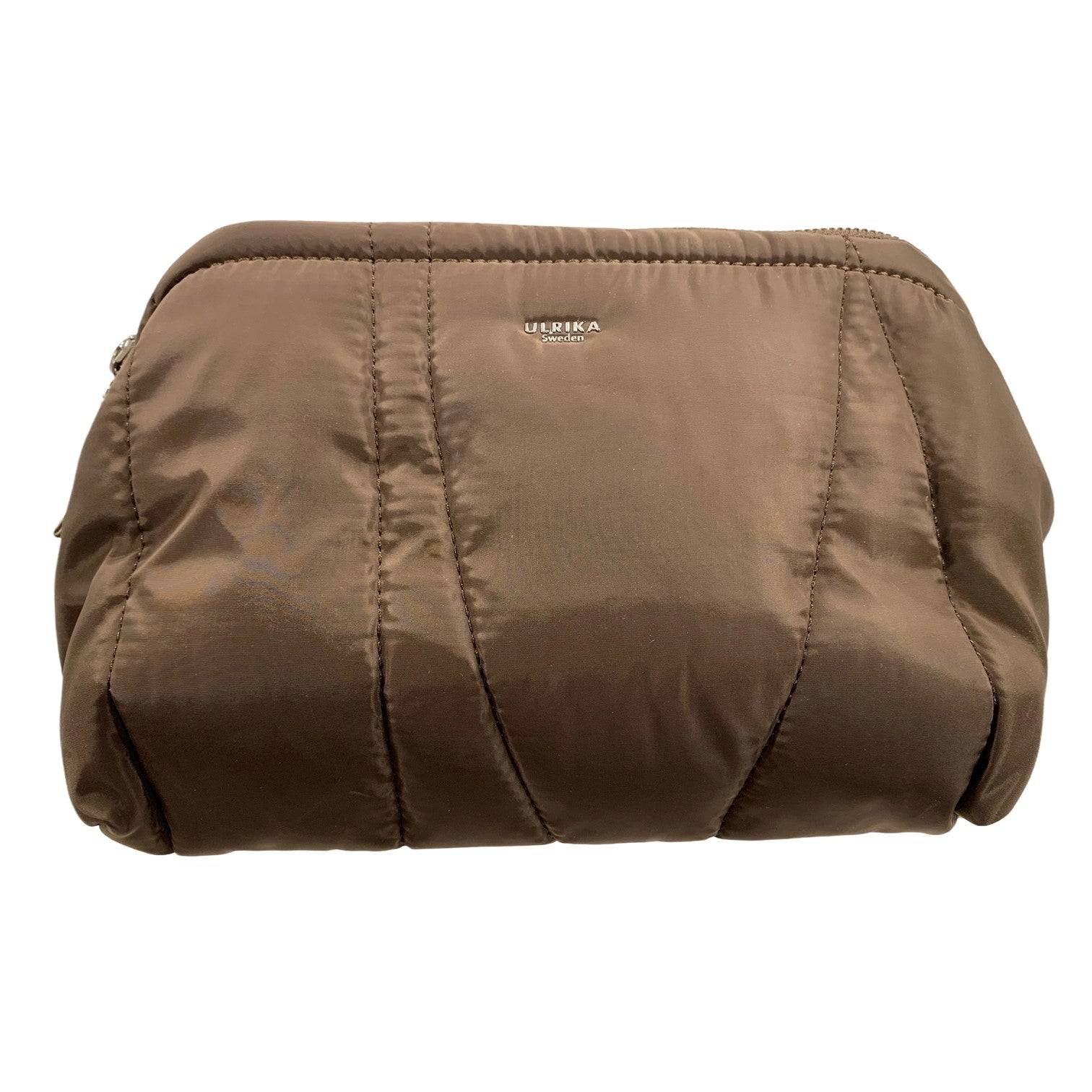 Ulrika Quilt Toilettaske Mellem Brun
