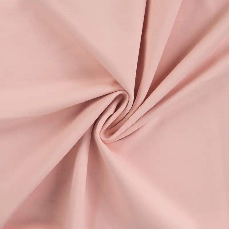 121 | Borstad Enfärgad jogging tyg - Blush pink