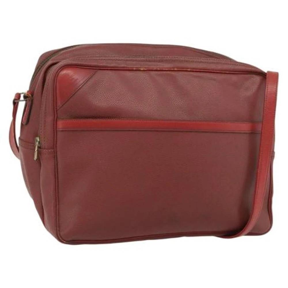 Louis Vuitton Vintage Pre-owned Vintage Cross Body Bag - Vintage - Dame - Rød - ONE SIZE - Uld