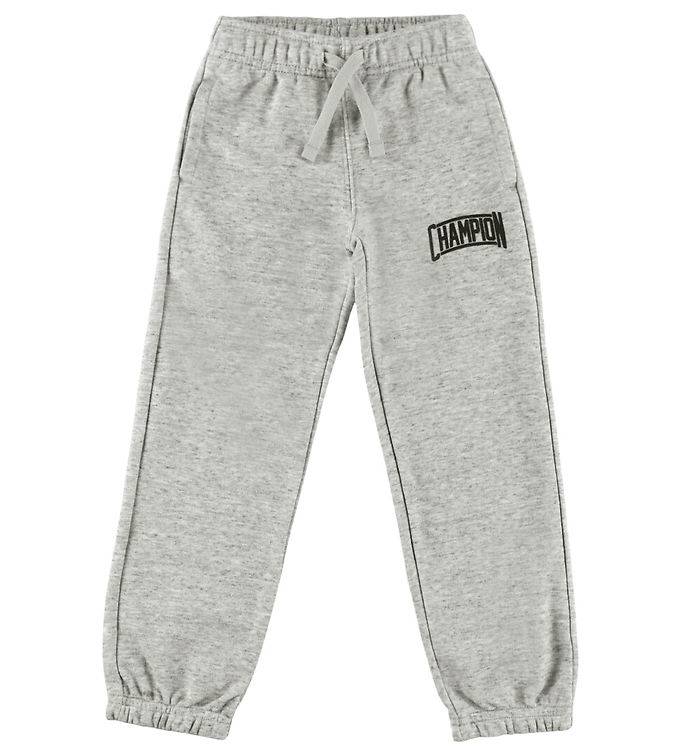 Champion Sweatpants - Grey Melange m. Logo - Champion - 15-16 år (170-176) - Sweatpants