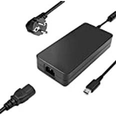 280W 20V 14A USB Tip Laptop laddare kompatibel med GE66 Dragonshield 10SFS MSI GE66 GE76 Raider MSI GP76 GP66 Leopard ADP-280BB B A18-280P1A Power Adapter Cable