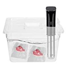 11L Sous Vide-behållare med Lock, Sous-vide-behållare, Hållbar Matlagning för Hemmet