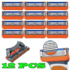 12-Pack ProGlide rakblad för Gillette Fusion Män