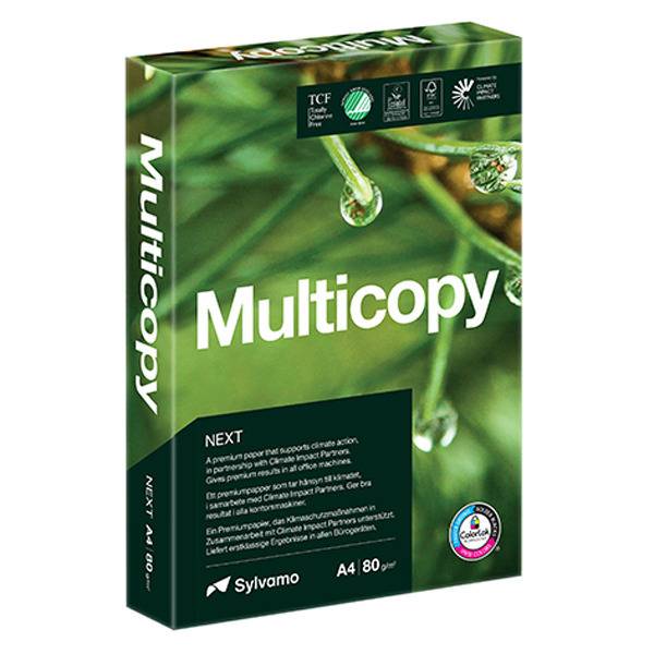 Kopieringspapper Multicopy Next A4 Ohålat, 80g, 500 ark