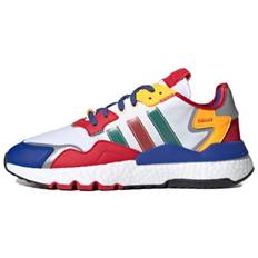 adidas Nite Jogger White Scarlet Royal Unisex Sneakers Multi-Color Cloud-White Royal-Blue FZ1957 36⅔