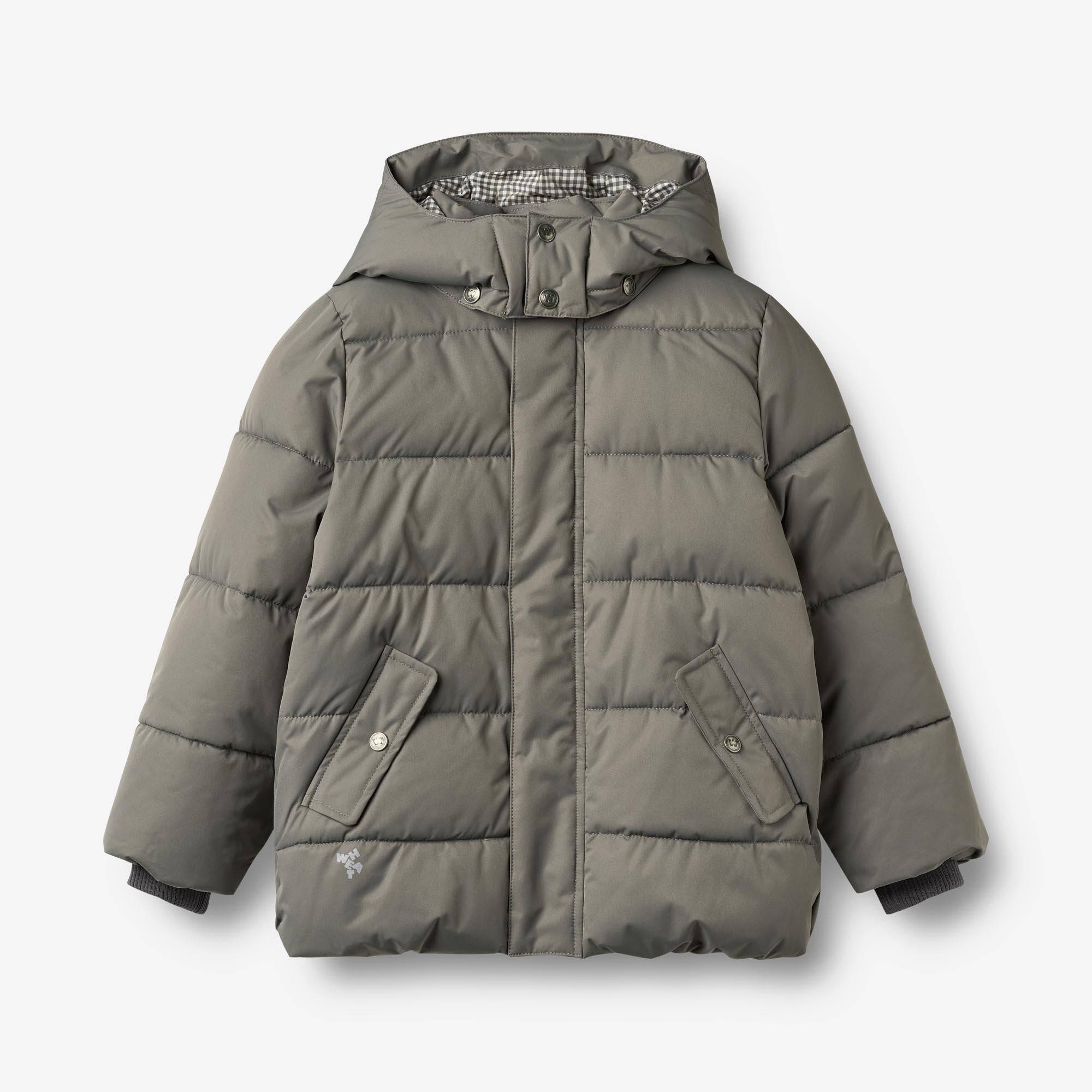 WHEAT® - Pufferjakke Gael - grey metal - Str 140.