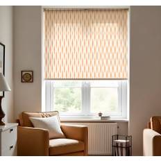 ikat kasuri orange Rullgardin vardagsrum