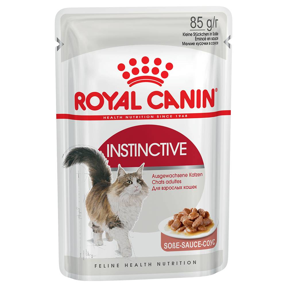 48x85g Instinctive i sauce Royal Canin kattefoder