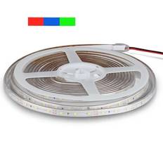 Vandtæt LED Strip, 5 meter, 60 LED/m, 3,6W/m, rød - V-Tac