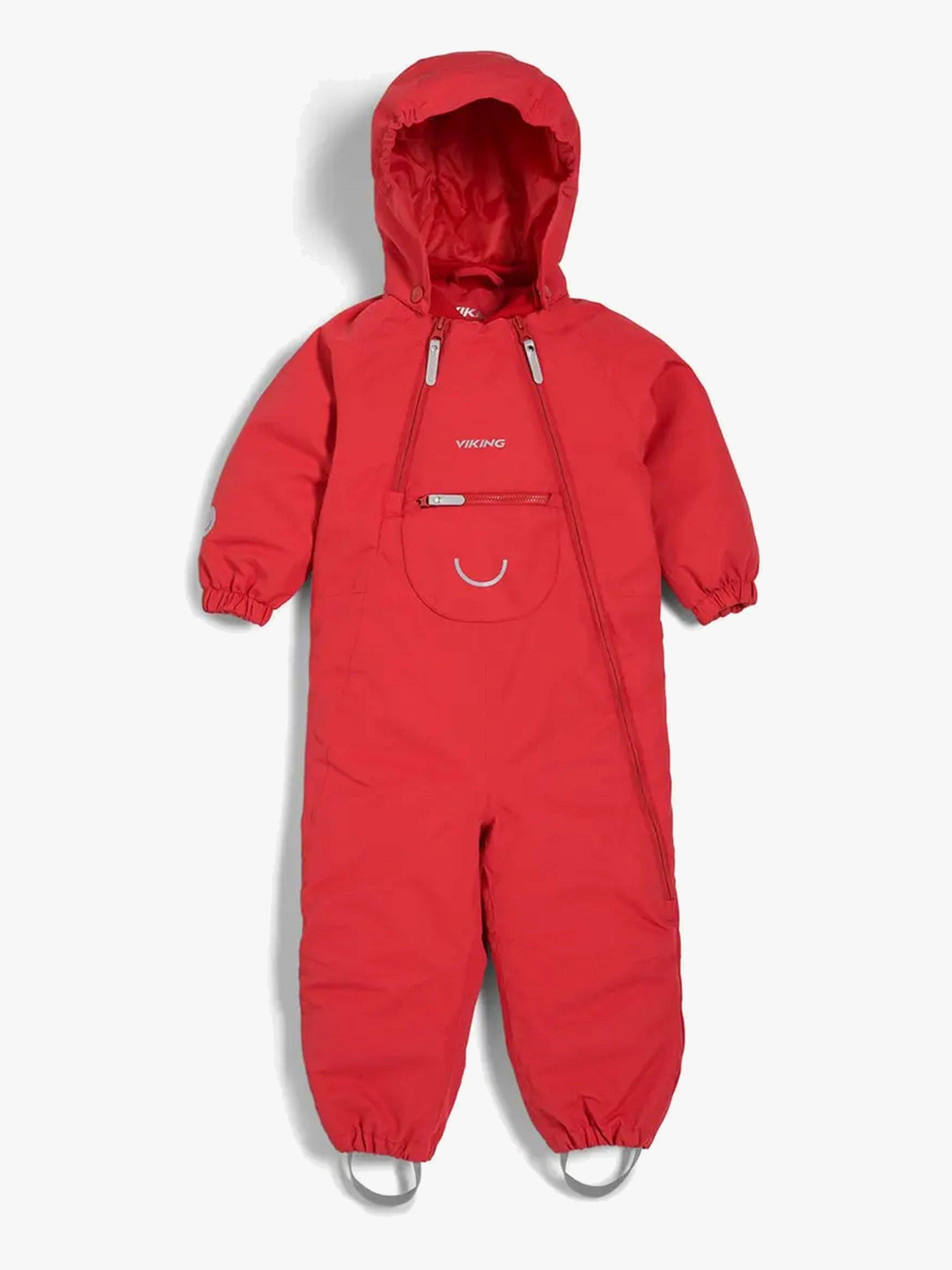 Viking Alv Baby Flyverdragt, Rød, 104