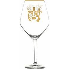 Rödvinsglas 75 cl Golden Dream Gold Edition Carolina Gynning