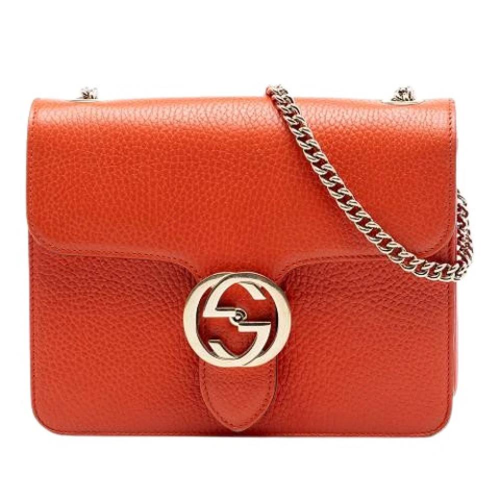 Gucci Vintage - Pre-owned Vintage Crossbody Väska Vintage - Dam - ONE Size - Läder