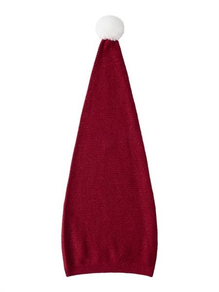 NAME IT Strikket Glimmer Nissehue Rinjaha Jester Red
