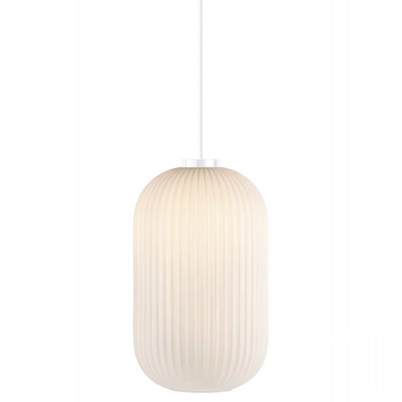 Nordlux Milford 20 taklampa opal vit