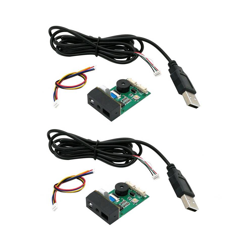 2X GM67 1D/2D USB UART Barcode Scanner QR Code Scanner Module Reader