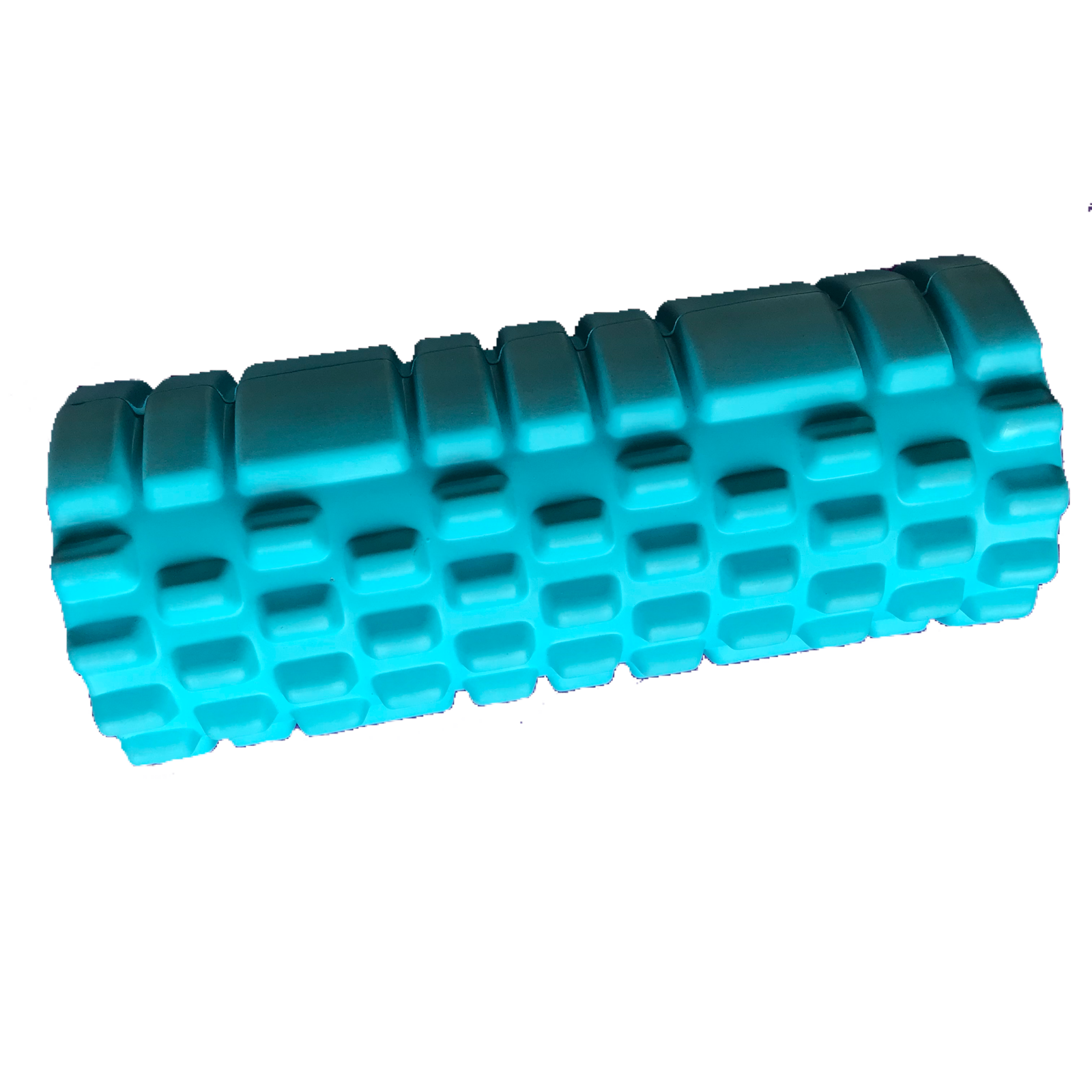 Foam Roller - Turkis foamroller med triggerpoints til effektiv massage. 45 cm lang
