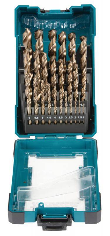Makita Borrsats HSS-Co 1-13mm, 25-delar