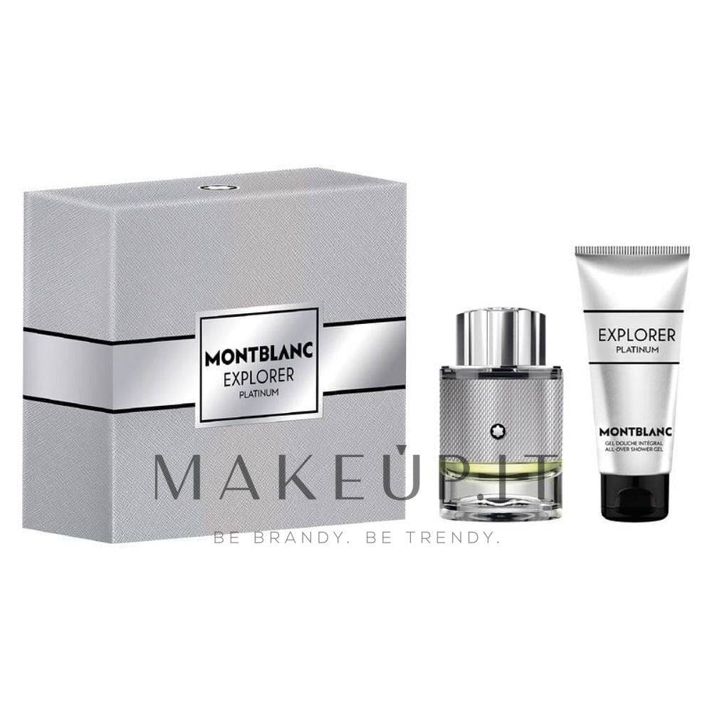 Mont Blanc Montblanc Explorer Platinum Cofanetto — Eau de Parfum Uomo 60 ml