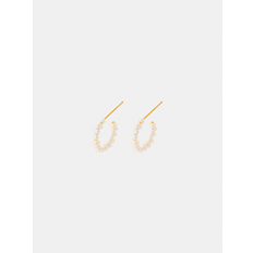 Pernille Corydon - Ocean Treasure Hoops - Forgyldt