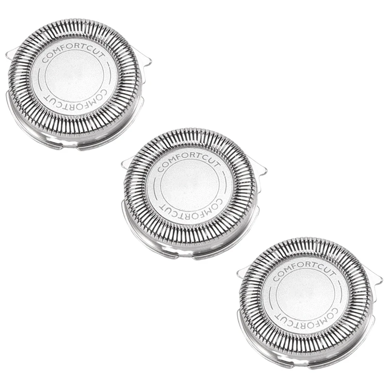 3Pcs SH30/50/52 Shaver Replacement Heads for Philips Electric Shavers Series 1000, 2000, 3000, 5000