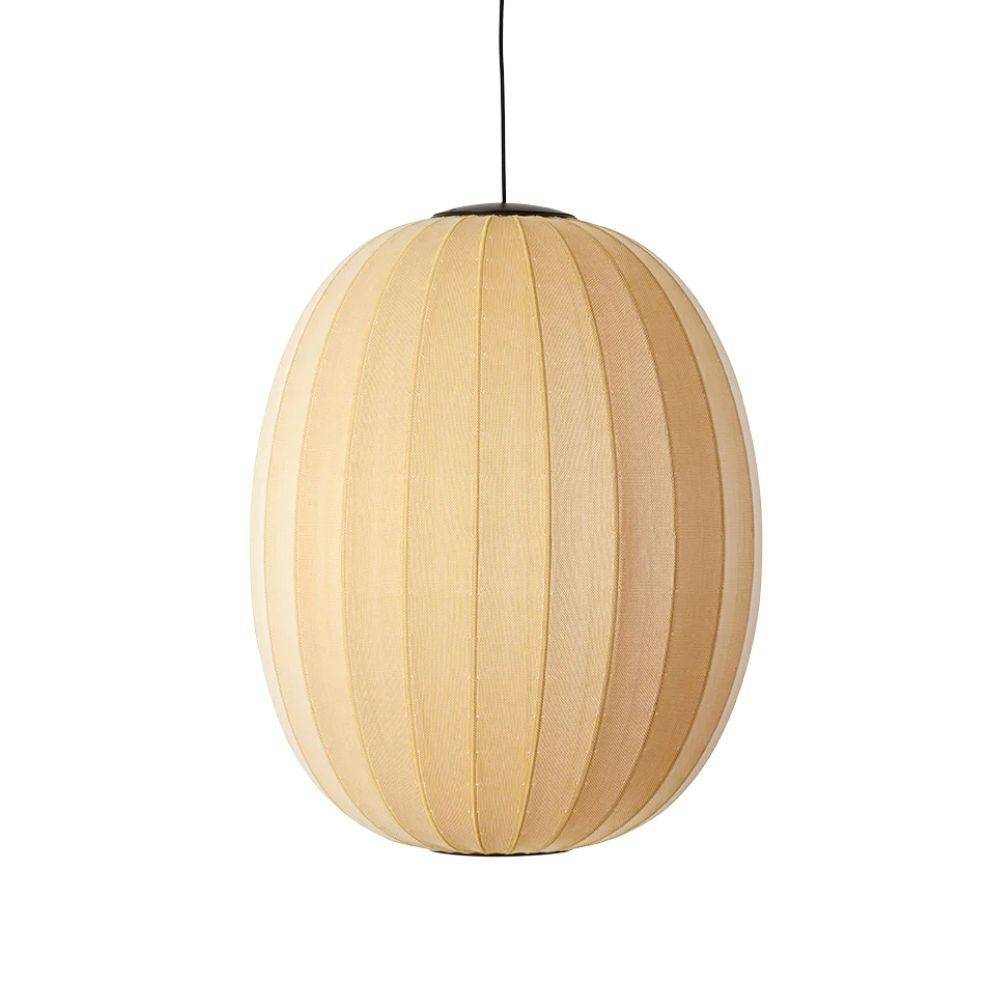Made By Hand Knit-Wit High Oval Pendant LED  Sunrise Ø65 cm
