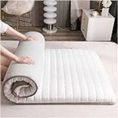 Japanese Floor Mattress, Futon Mattress, Foldable Rolling Mattress, Tatami Mattress, Portable Roll Up Camping Mattress, Ultra Soft Bed Mat,for Guest Mattress, for Camping,04,180 * 200 * 5cm