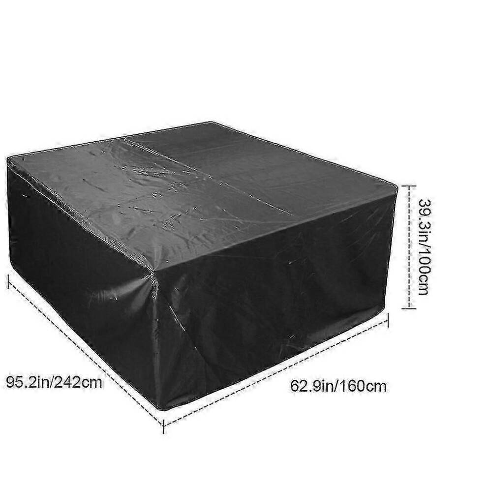 242*162*100cm Patio Furniture Covers, Outdoor Furniture Covers Made Of 210d