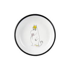 Snorkmaiden Enamel Plate Ø 18 cm, pink