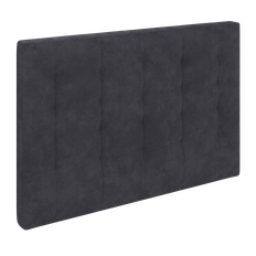 GAVL Lux Premium | Fløjl Trenset - Grå Fløjl / 210 cm