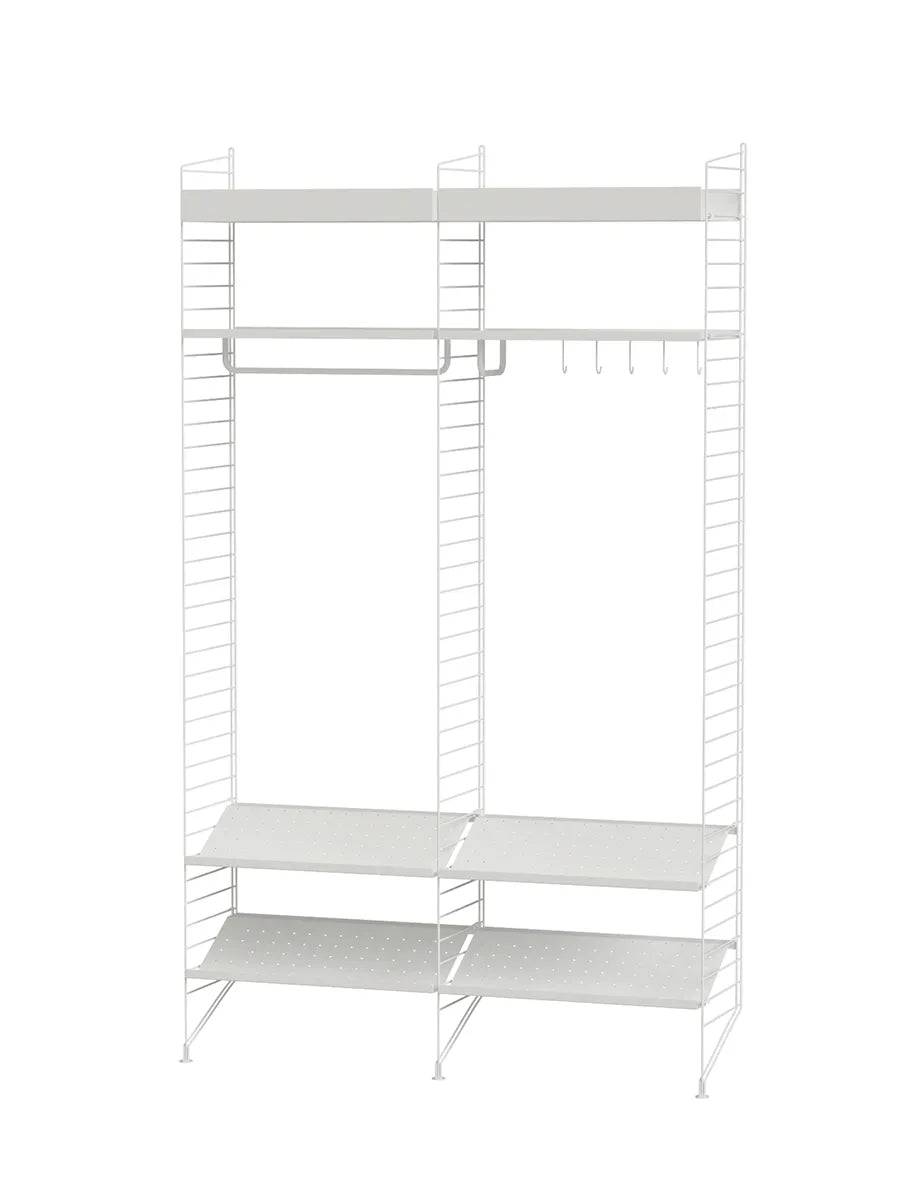 Hallway K, entréreol fra String Furniture White - Jacobsen Plus