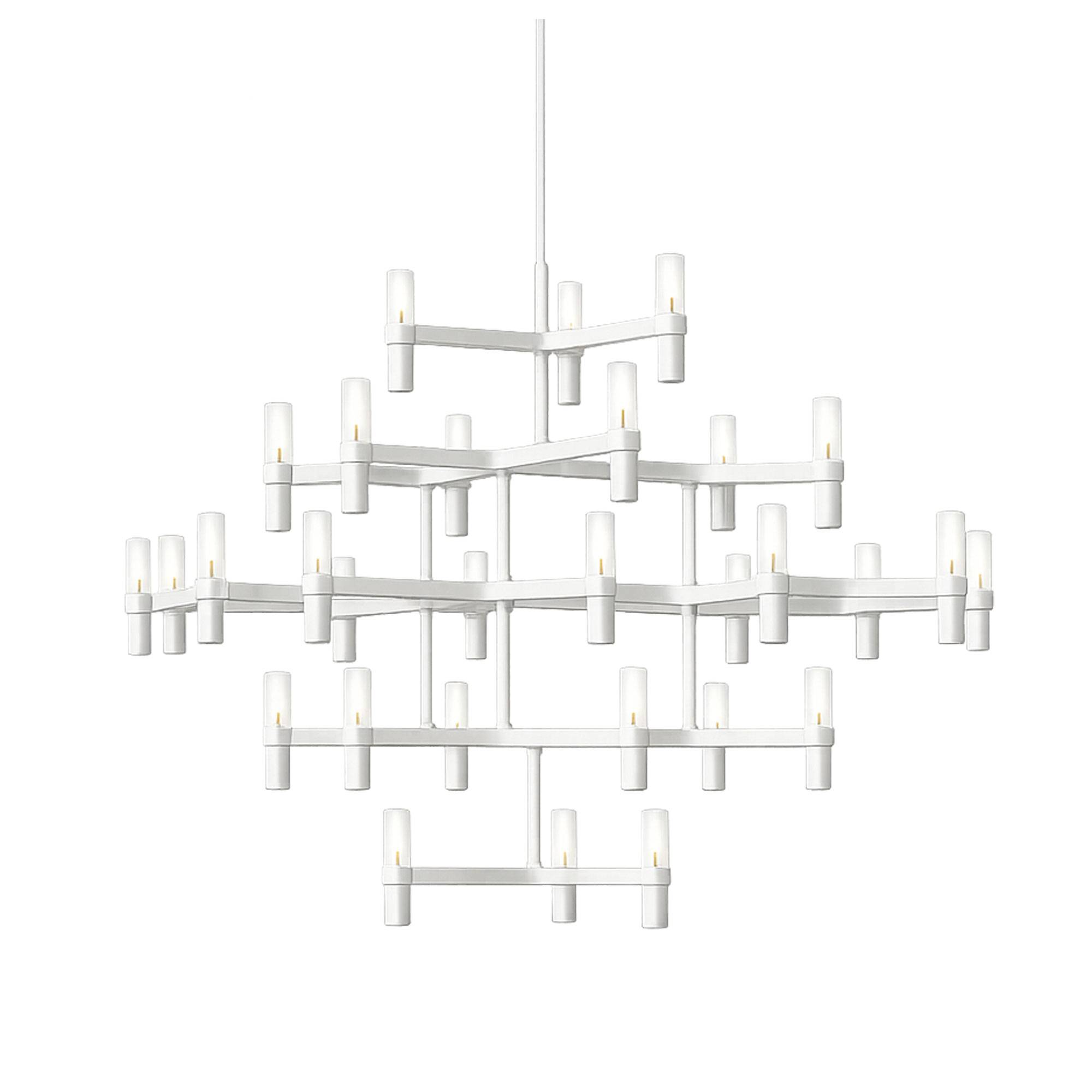 Nemo Lighting - Crown Major ljuskrona vit - Takkronor - Jehs + Laub - Vit