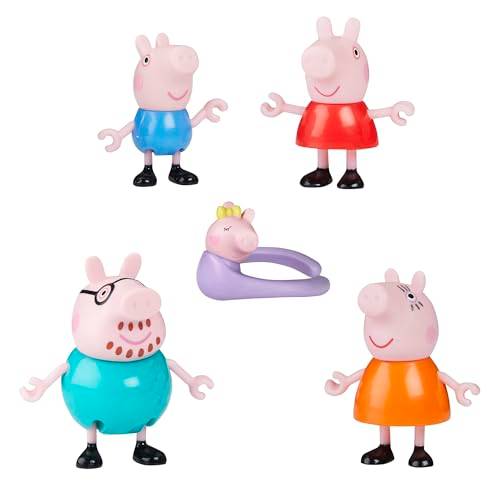 Greta Gris Peppa's Family of Five-figurset