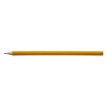Blyertspenna HB Lackerad Gul 12st
