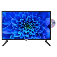 MEDION E12475 (MD 20109) 59,9 cm (24 Zoll) Full HD Fernseher mit DVD-Player (perfekt für Camping Wohnmobil LKW Garten, 12V KFZ Car-Adapter, Triple Tuner Receiver)