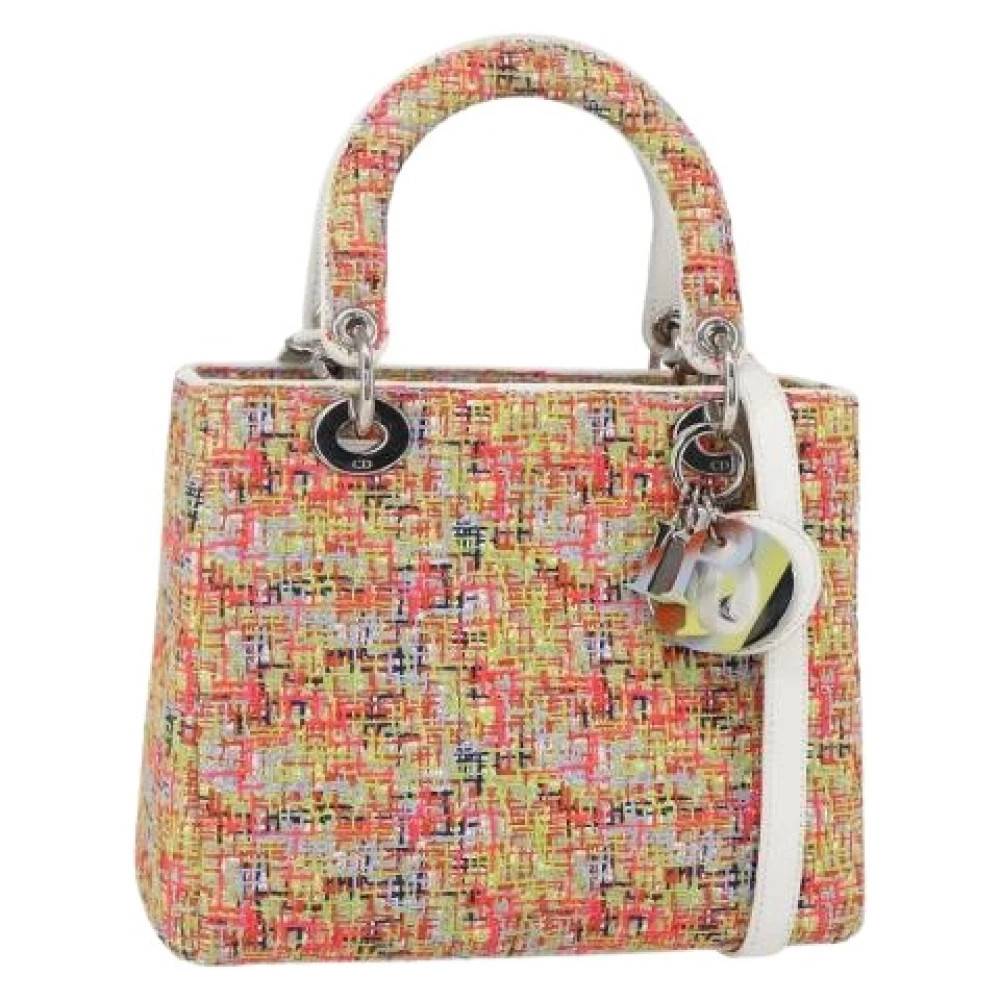 Dior Vintage Pre-owned Vintage Nylon Håndtaske - Vintage - Dame - Flerfarvet - ONE SIZE - Nylon
