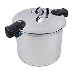 Tjock explosion Proof Pressure Cooker 22 liter tryckkokare aluminium tryckkokare tryckkokare induktion stor matlagningssignal avtagbart lockhandtag för att bo i lägenheten, camping, Cara