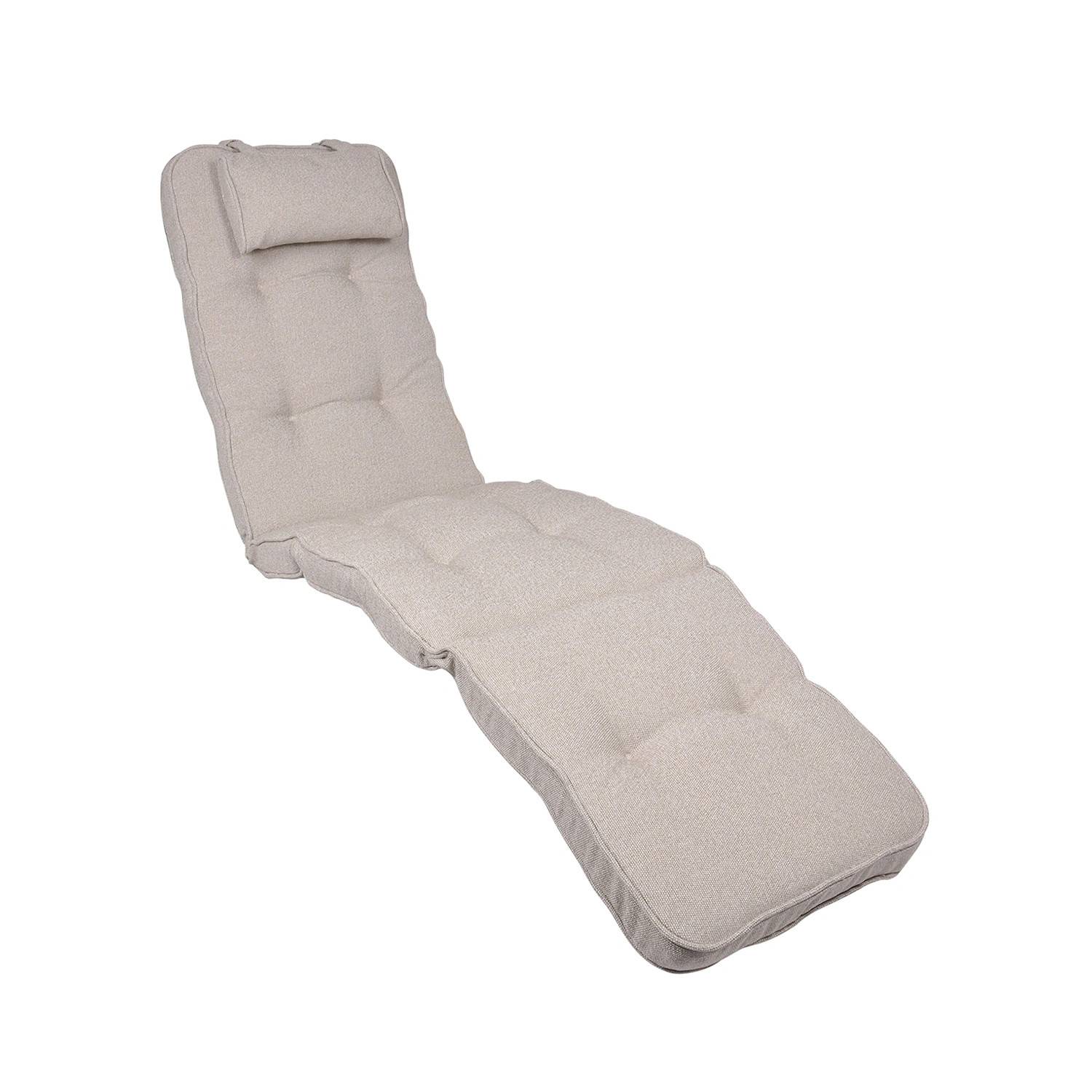 River däckstolsdyna Rustic beige, B50 cm - Beige