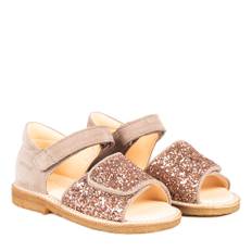 angulus - Glitter sandaler - Beige - str. 29