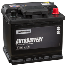 BRANFORD Autobatteri 50Ah +højre